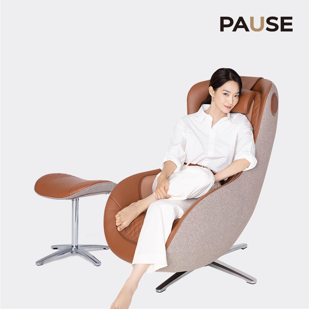 세라젬 파우제 M2 안마의자 카멜브라운