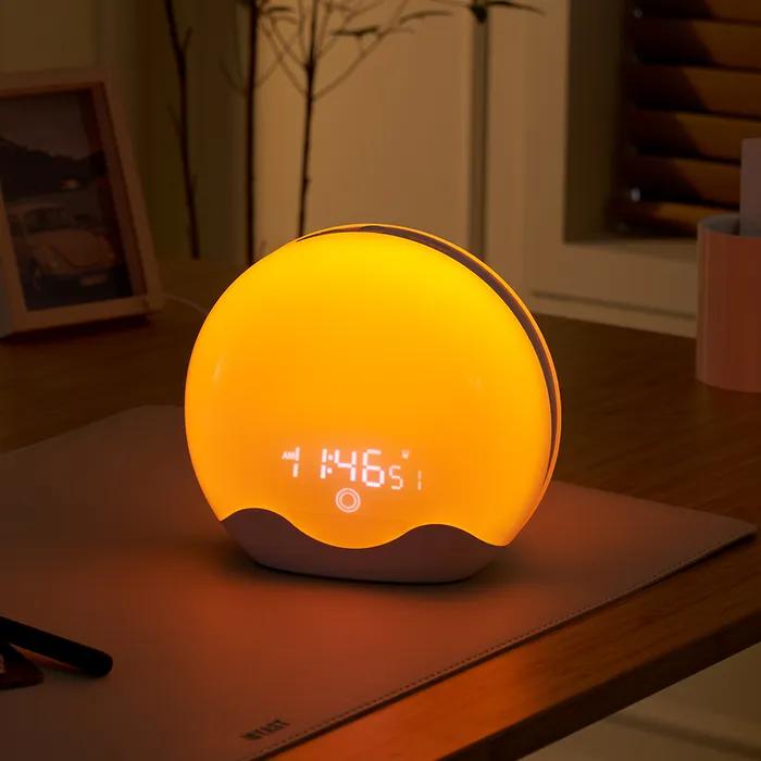 디얼 loT 앱호환 빛으로 기상하는 미라클모닝 알람시계