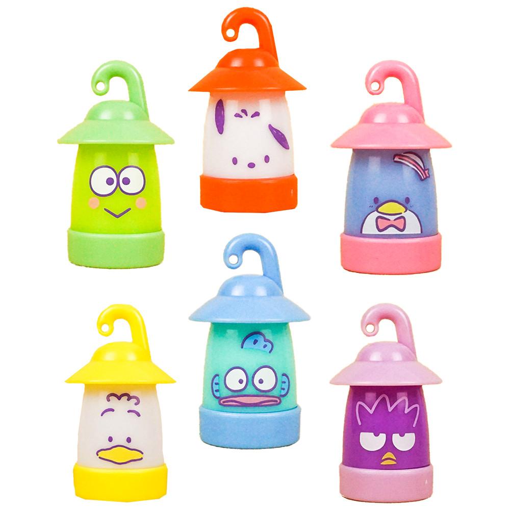 IP4 가챠 산리오 하피단부이 미니 랜턴 라이트 키링 키홀더 포챠코 턱시도샘 케로피