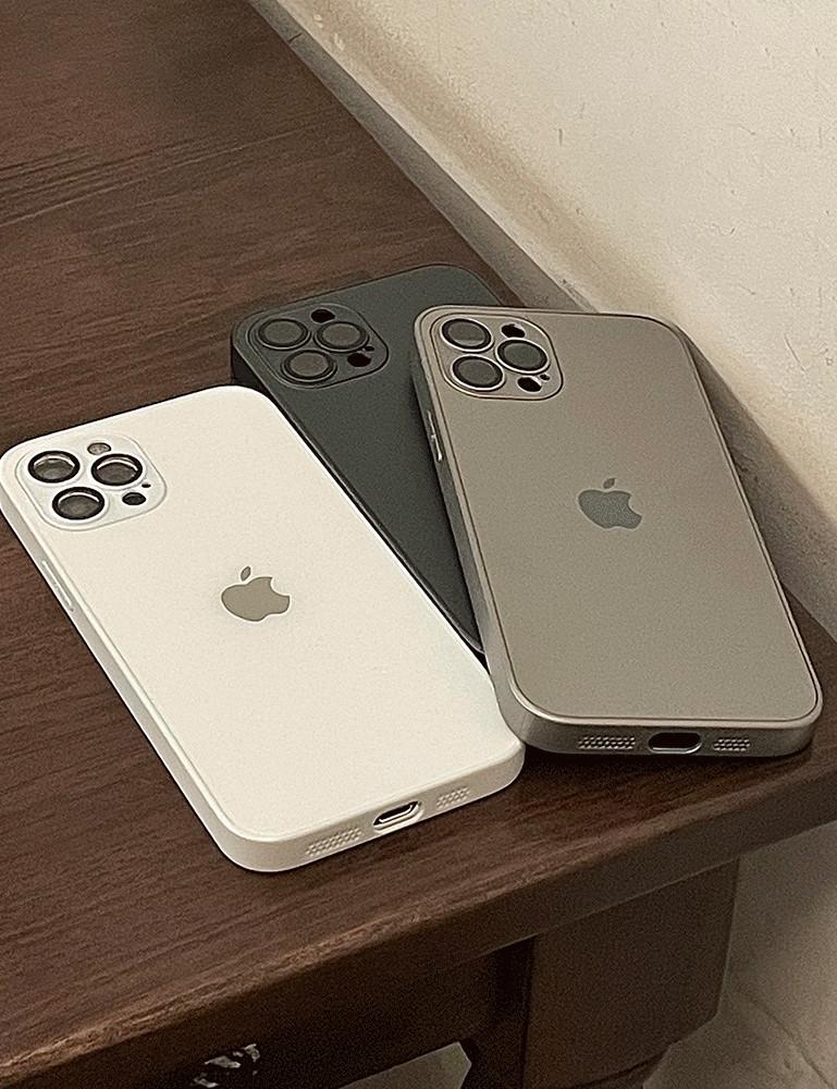 쌩폰 matte2 glass case 4color