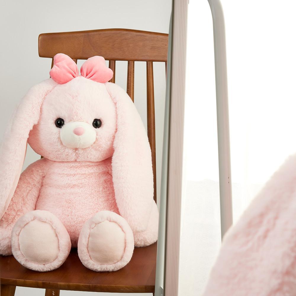 토끼 보들 인형 핑크 (특대)