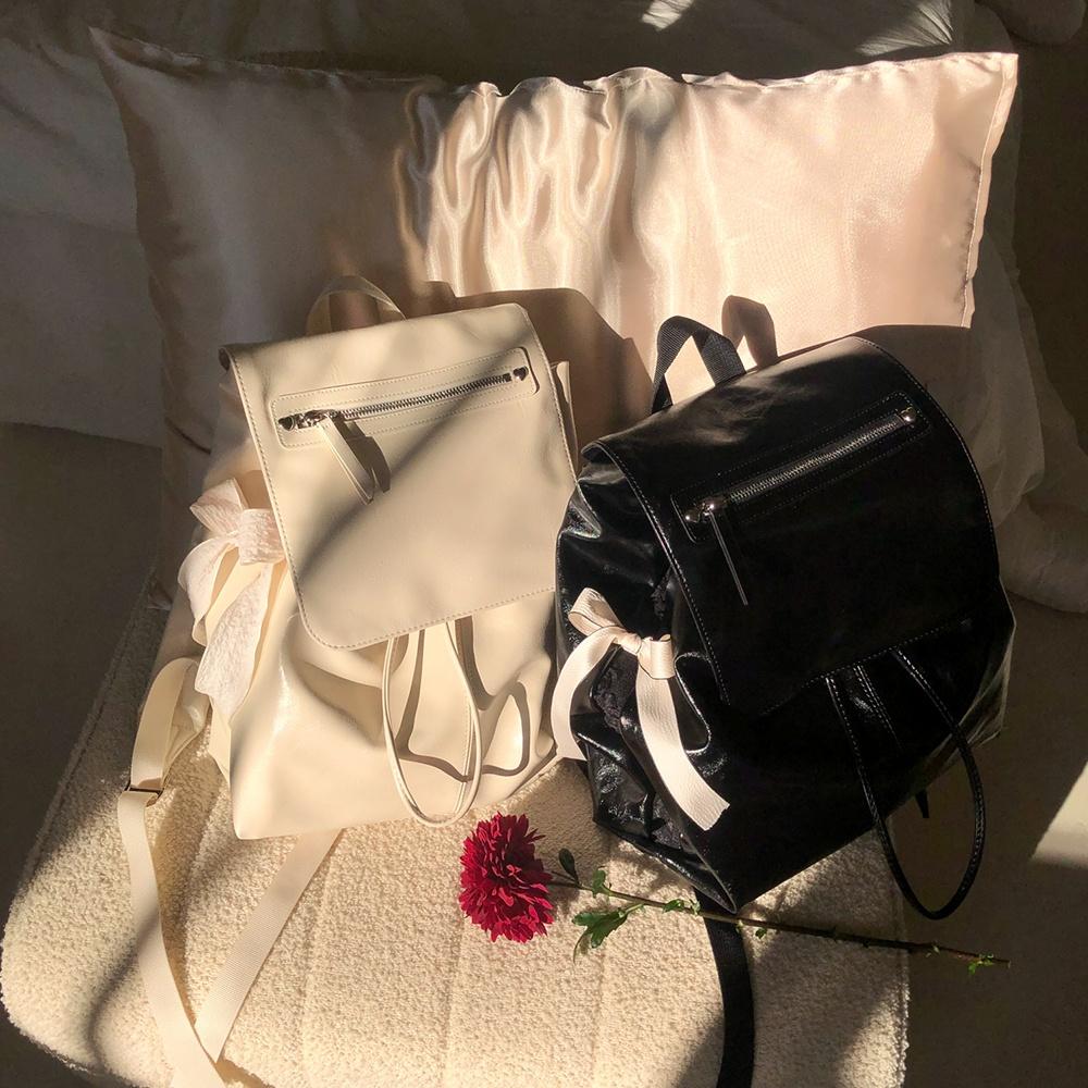 Classic bow backpack_2 colors