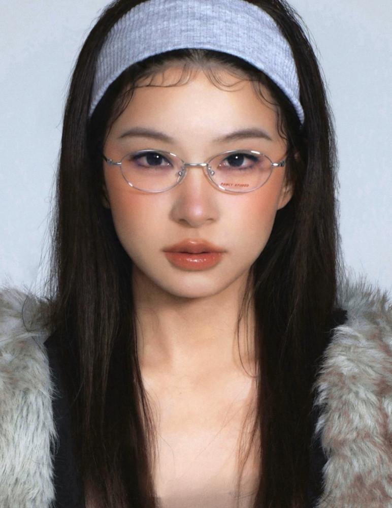 PANCY STUDIO 너드 메탈 프레임 안경