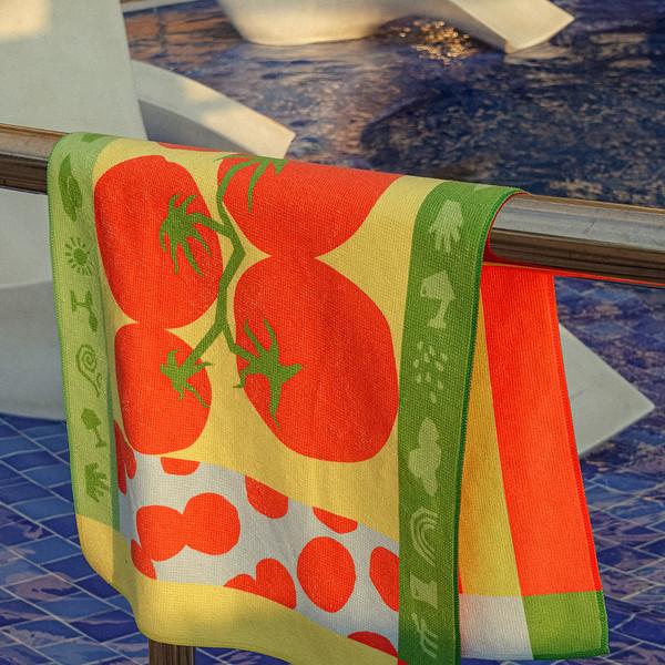 Bauer Terry Towel - 토마토 Tomato