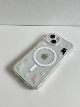 pastel cat Magsafe phone case / 맥세이프 젤하드 케이스