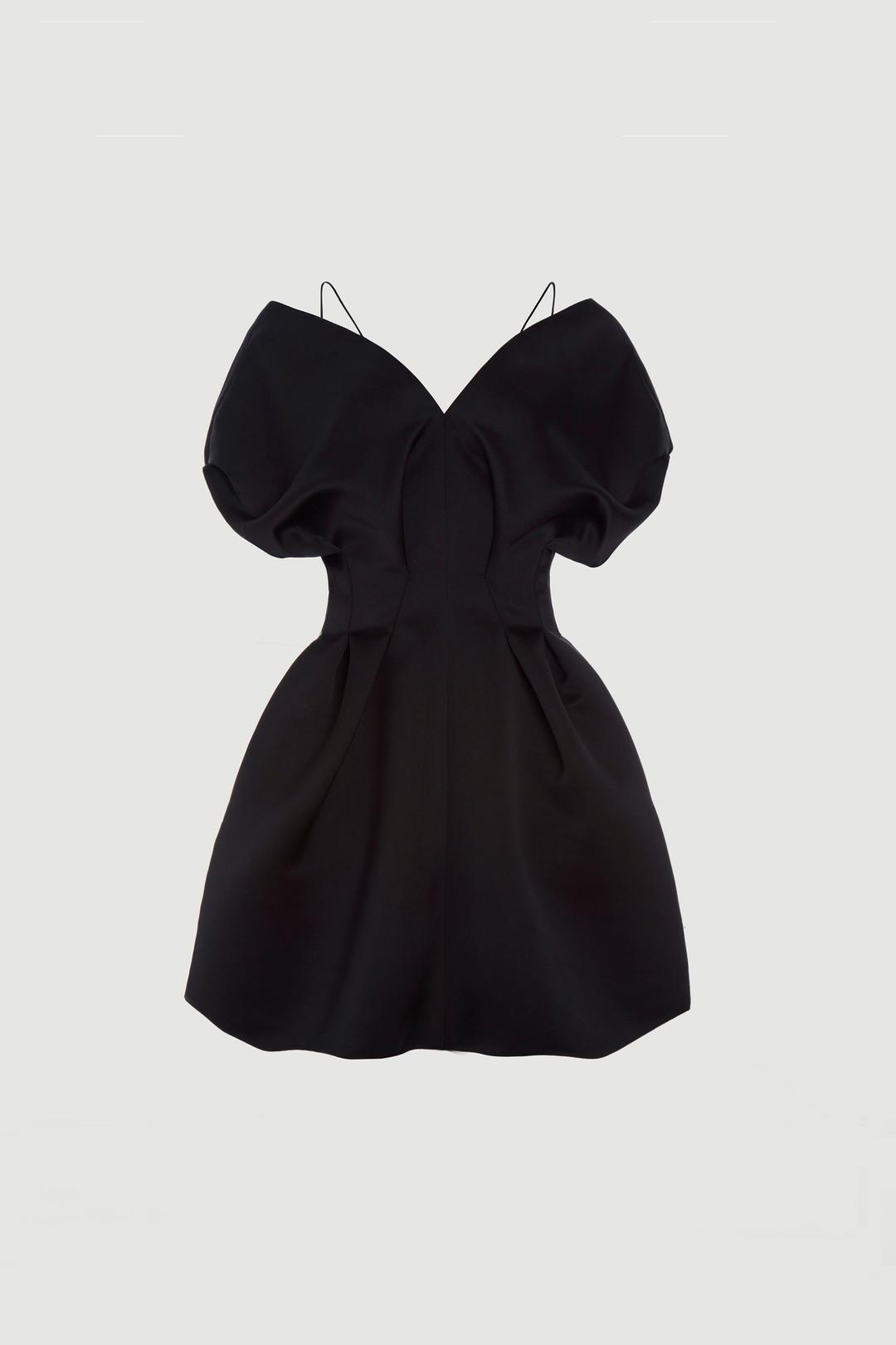 Beatrice Mini Dress - US 0 / Black