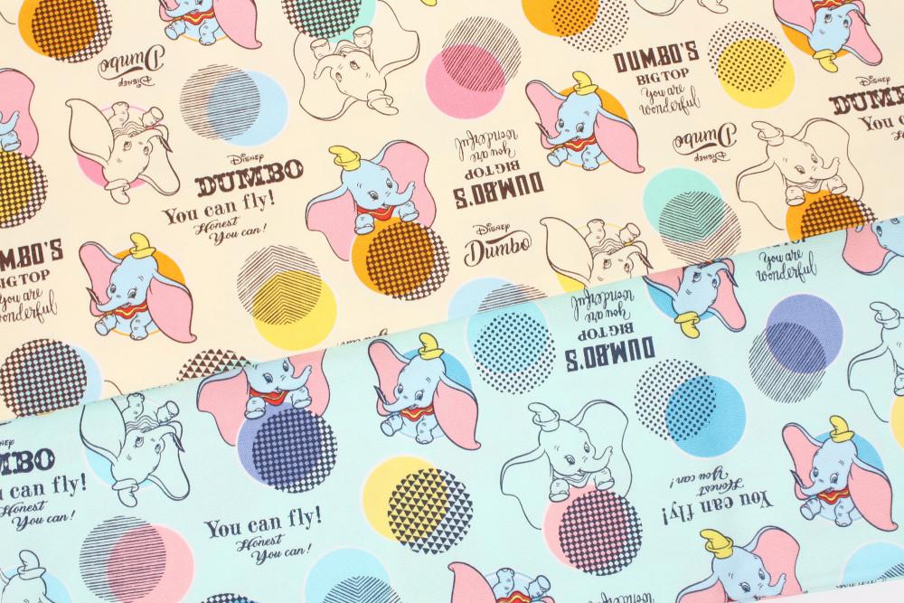 [캐릭터원단] 덤보 원단 / 디즈니 덤보 / 일본 수입 정품 / 옥스포드 : 소잉두잉