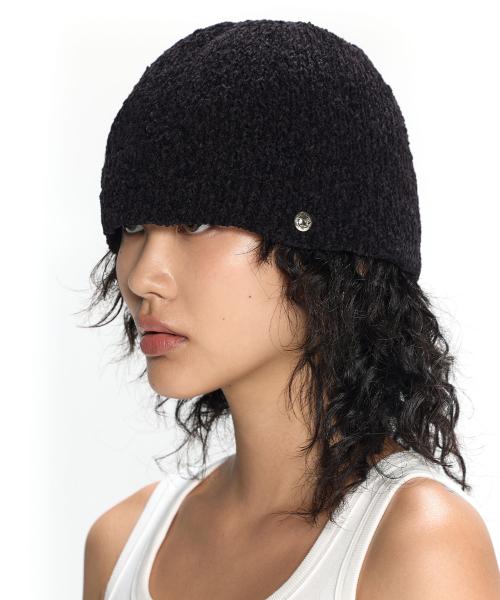 MIDNIGHT SEED BEANIE - BLACK