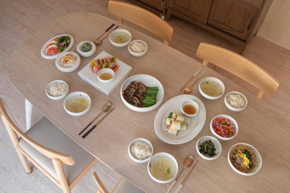 솔솔푸른솔 김민정 순수 무광  family set