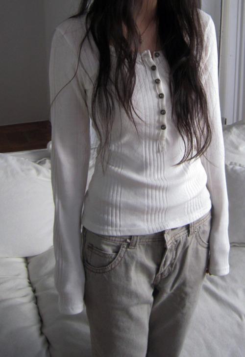 이즈이즈 당일출고 [e.e] Muggle button t_ ivory