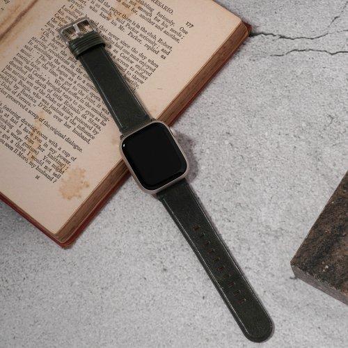 [38/40/41mm] 빈티지 그린 유럽산 애플워치용 가죽스트랩 LL2S22T01PSM