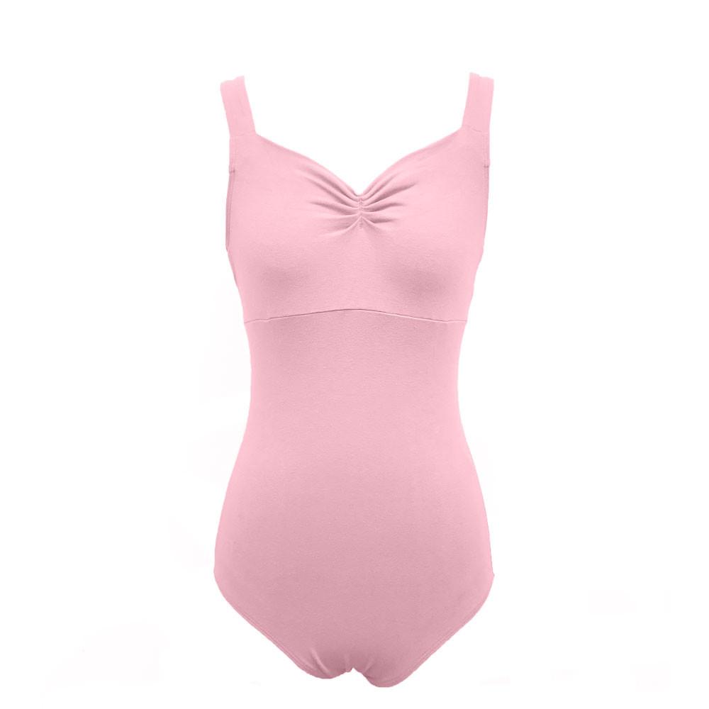 [WEAR MOI] Mabel Sweet Heart Tank Leotard -Pink