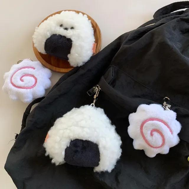핑루 나루토마키 & 주먹밥 오니기리 인형
