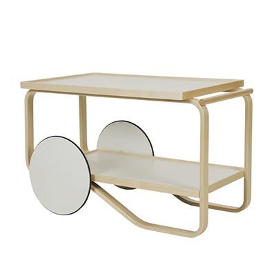 901 tea trolley birch / white (28301501)