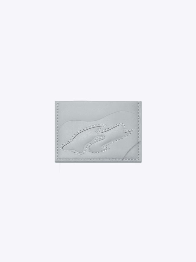 [冬,動花] DONG-HWA Card Wallet | Pale Blue