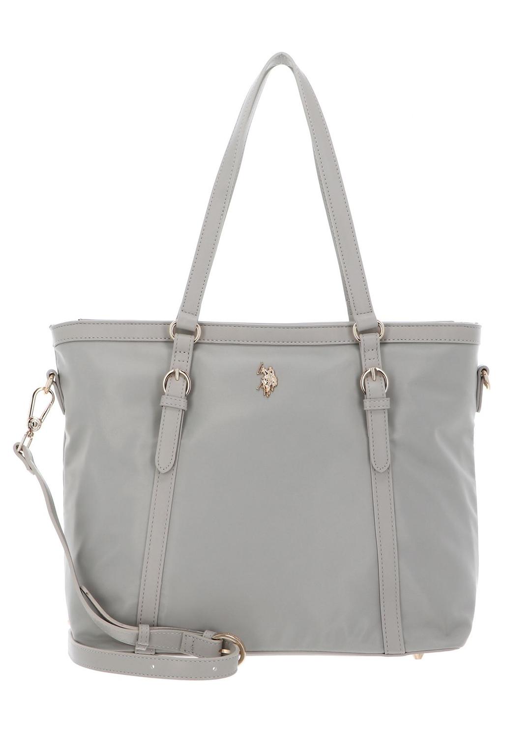 U.S. POLO ASSN. Houston Shopping Bag Light Grey