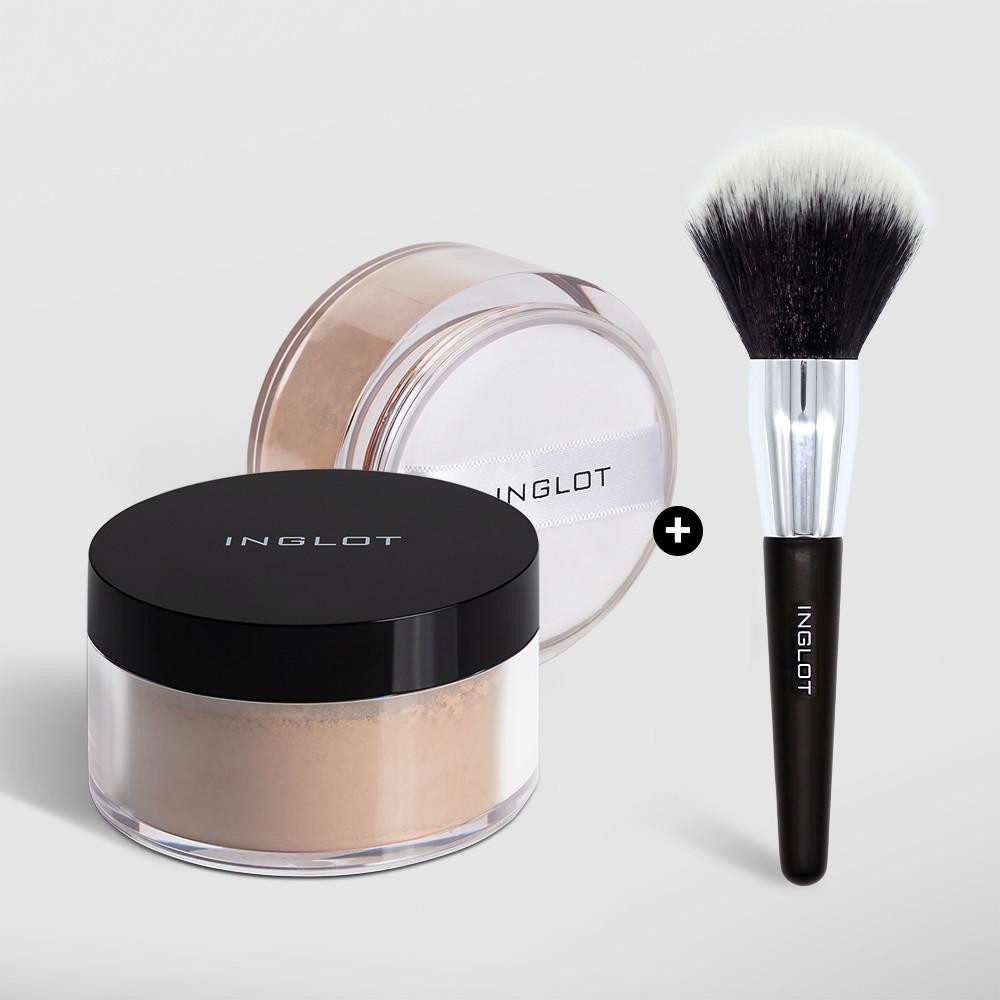 잉글롯 퍼펙트 피니쉬 루스 파우더 + 미니 브러쉬 증정
