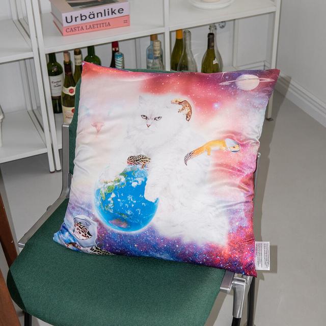 COSMOS CAT CUSHION COVER