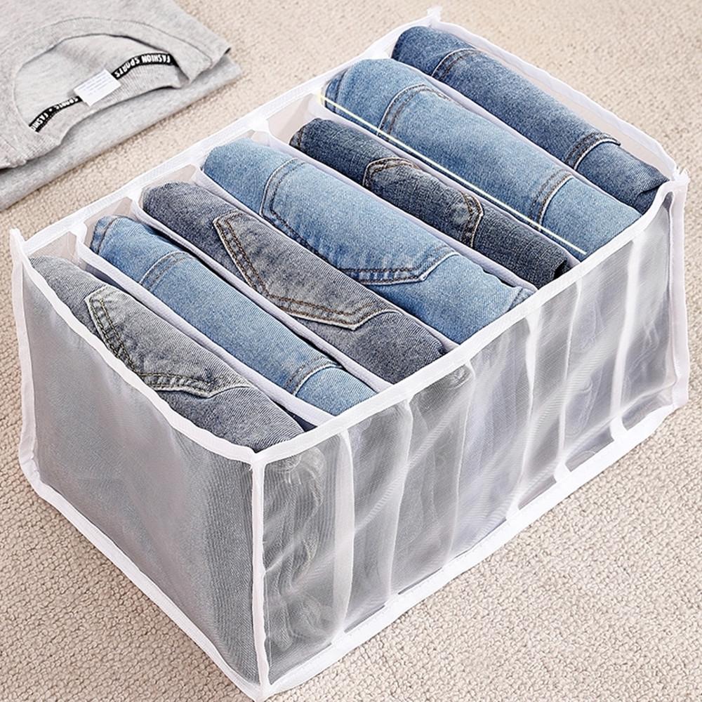 서랍 칸막이 옷 정리 트레이 티셔츠 청바지 바지 정리함