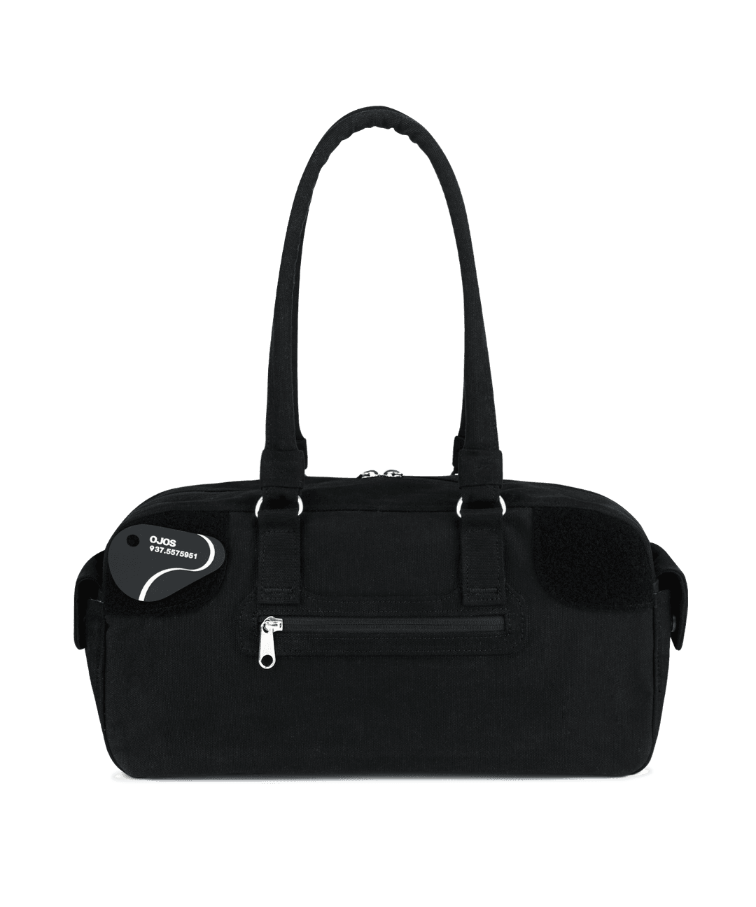 Detachable Keyring Baguette Bag / Black