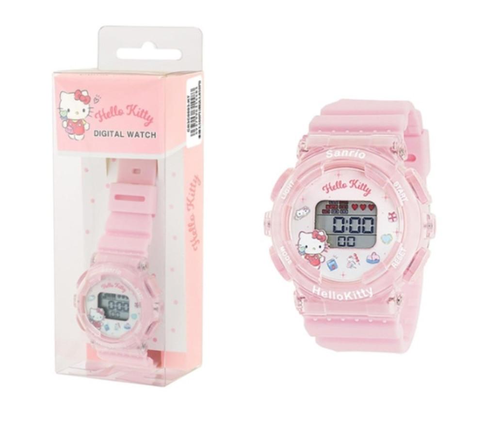 산리오 디지털 손목시계 일본정품 3종 헬로키티