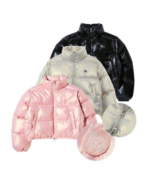 베티붑 글로시 웰론 숏 패딩 점퍼_(3 colors)