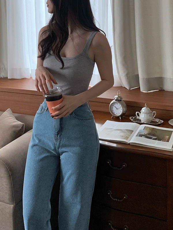 [편해요][패드고정][3color] 찰떡 유넥 브라 탱크탑 브라탑 편한 무지 운동 필라테스 요가 헬스 패드 안돌아가는 캡나시