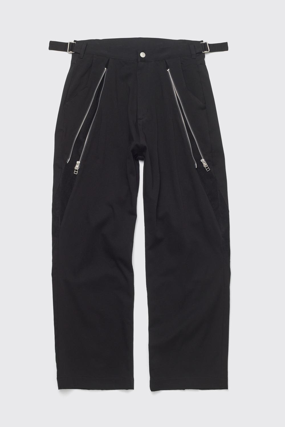Zip Pants Black