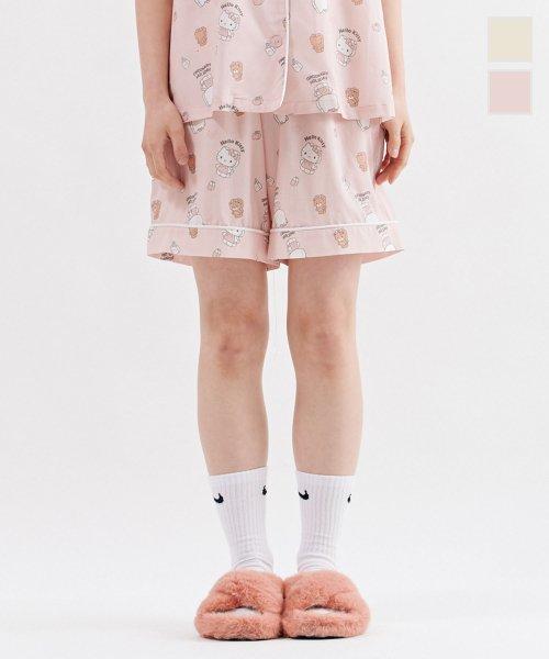 헬로키티 파자마 반바지 HELLO KITTY PAJAMAS HALF PANTS
