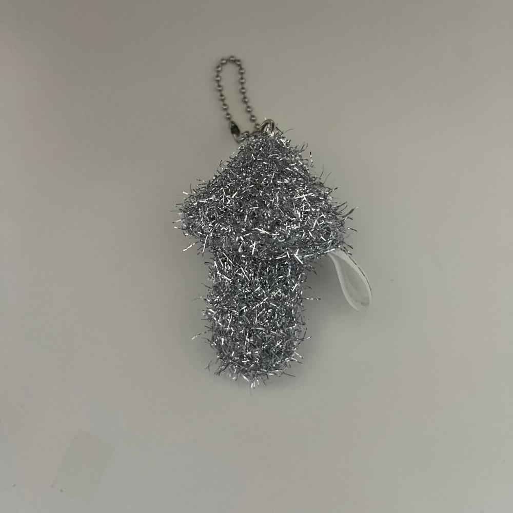 다쉬네 버섯 열쇠고리  _Mushroom handmade keyring Sliver