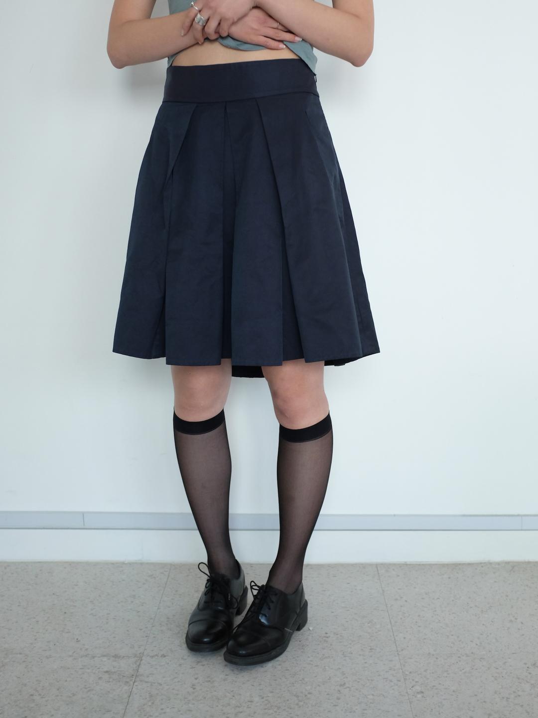 CALVIN KLIEN nylon skirt