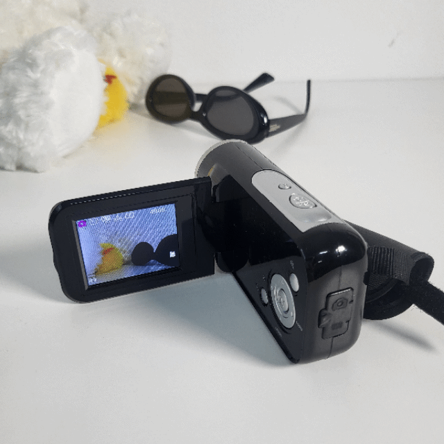 [사진&동영상촬영가능]빈티지 복고풍 뉴트로 캠코더