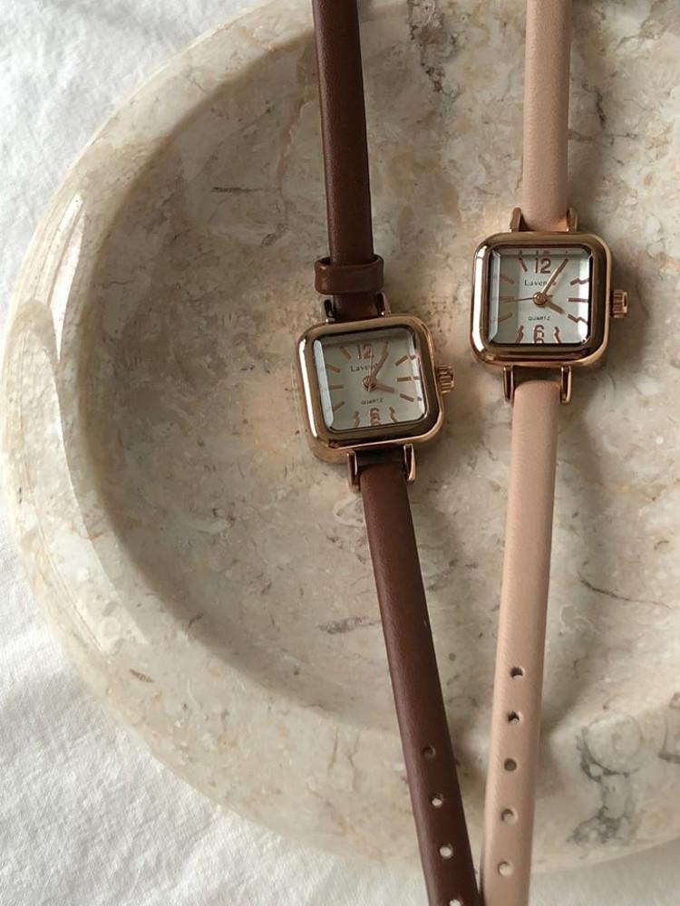 미니 스퀘어 시계