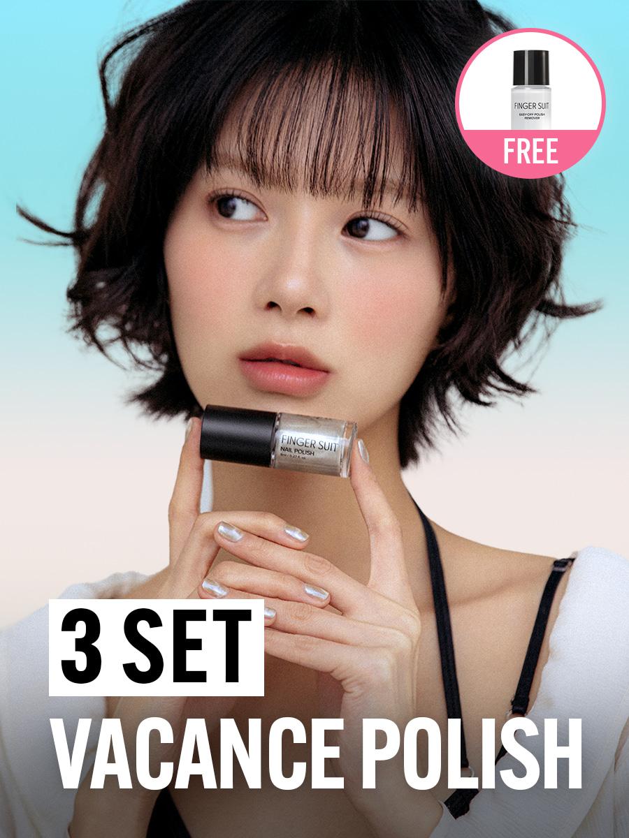 [VACANCE] 폴리쉬 3종 세트