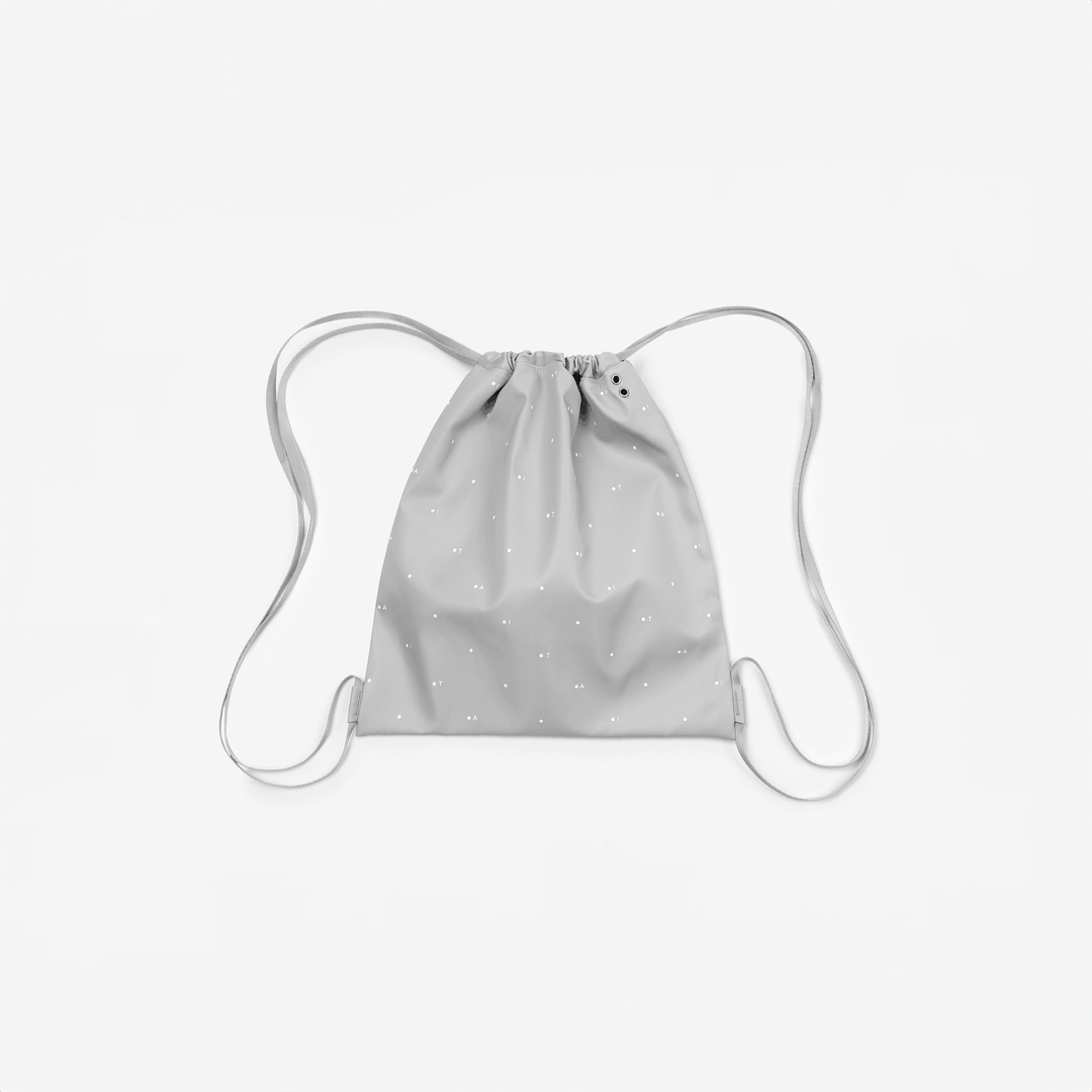 N2 logo gym sack - Light Grey [4월 28일 순차배송]