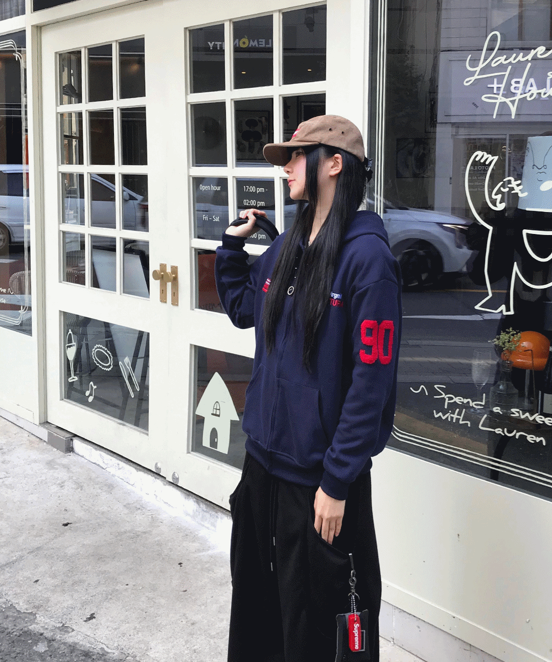 UM 레이서 09 후드집업