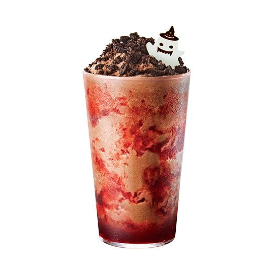 할로윈 딸기 초코 스무디