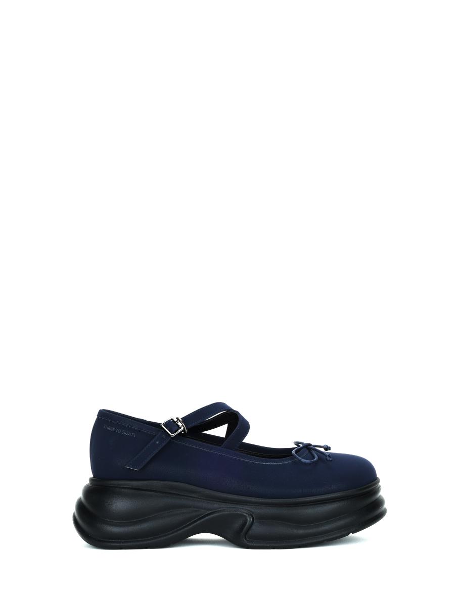 Strap Mary Jane Platform (Navy)