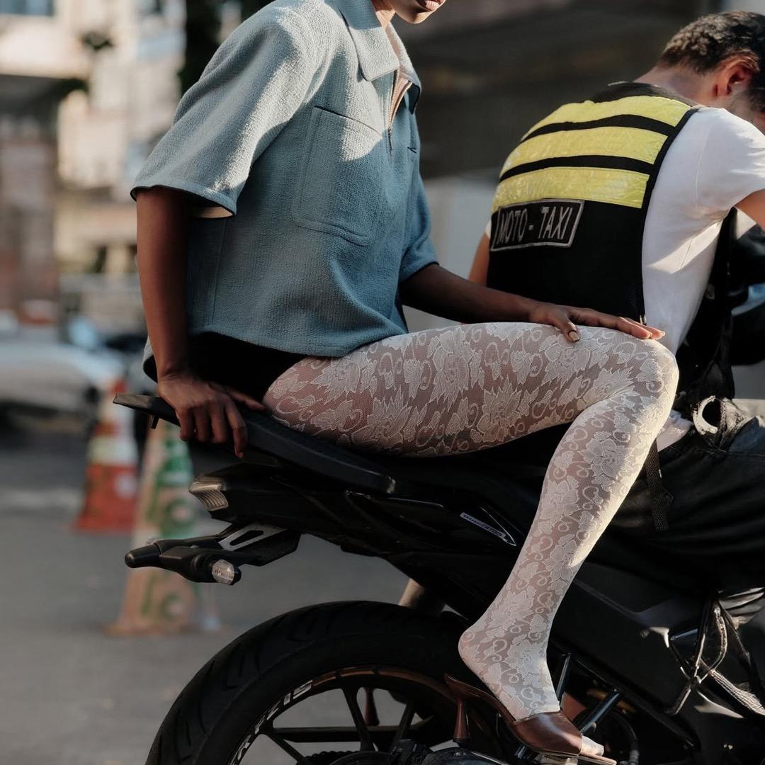 SWE057 Lily Lace Tights