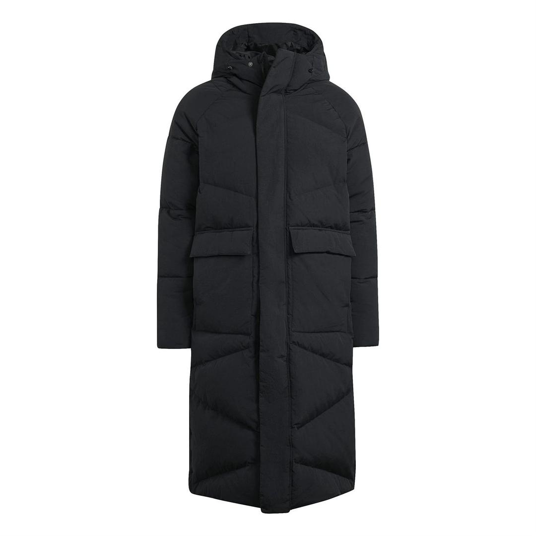 빅 롱 코트 블랙 Big Baffle Long Coat Black 33007803
