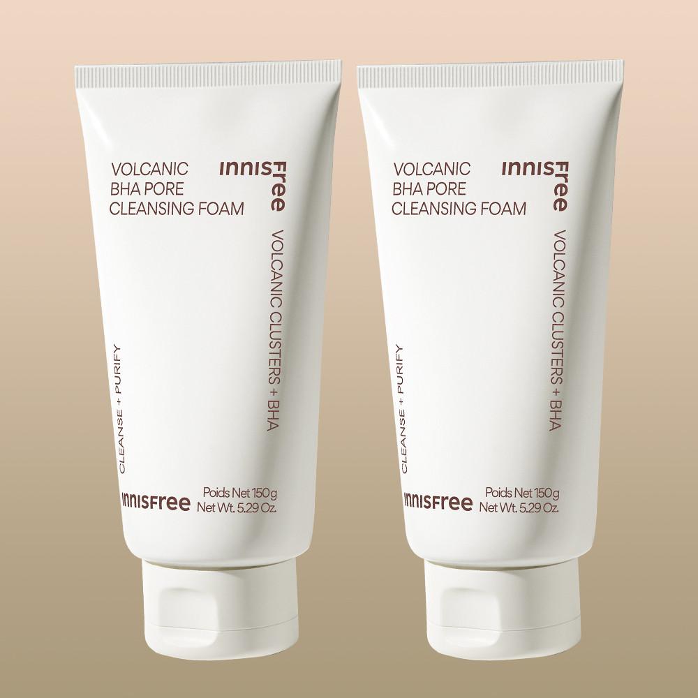 이니스프리 화산송이 바하 모공 클렌징폼 150ml, 2개