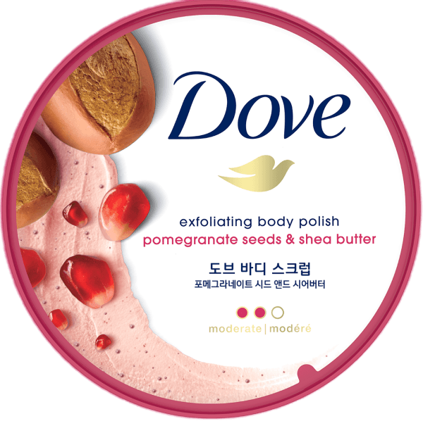도브 바디 스크럽 석류씨와 시어버터 298g