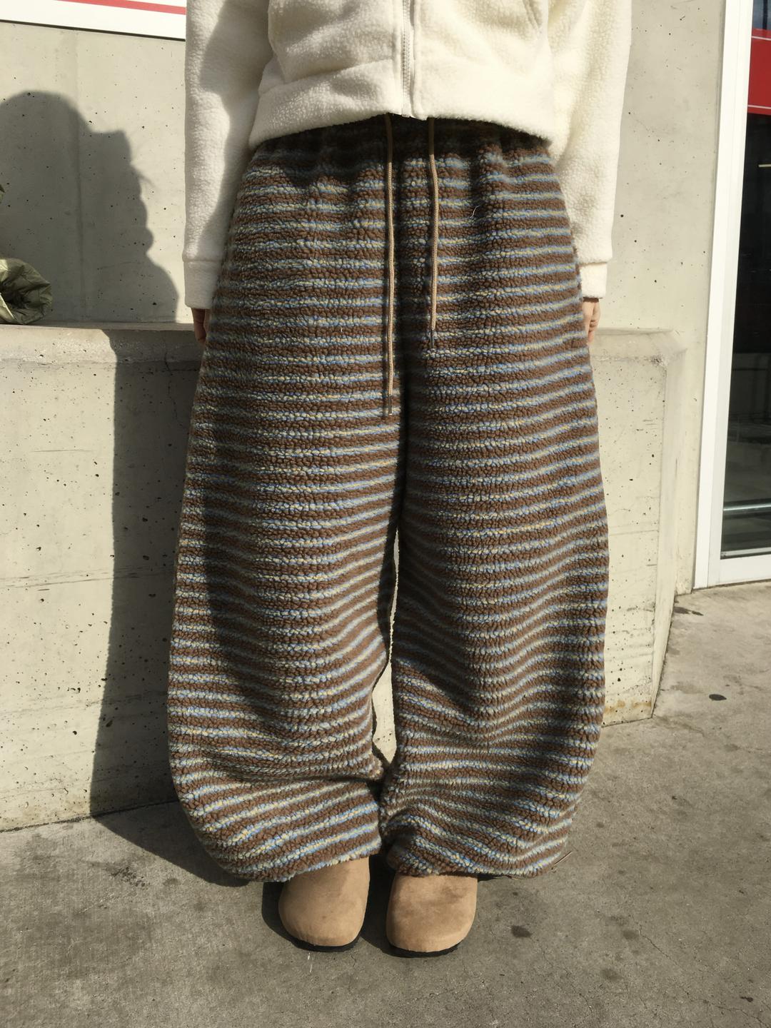 모몽드 뽀글이 스트라이프 팬츠 (2c)