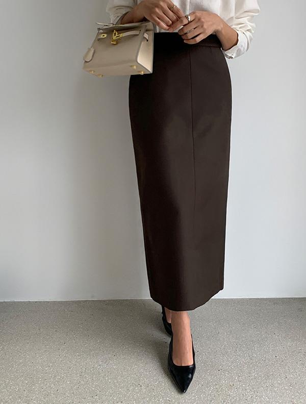 이딘 사이드 버튼 스커트<span style=font-size:0pt