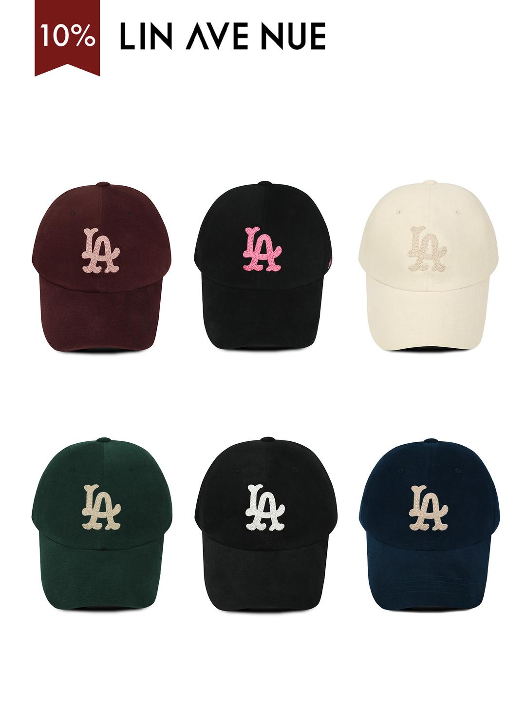 [NEW!] LA 체인 스티치 코튼 볼캡 6종