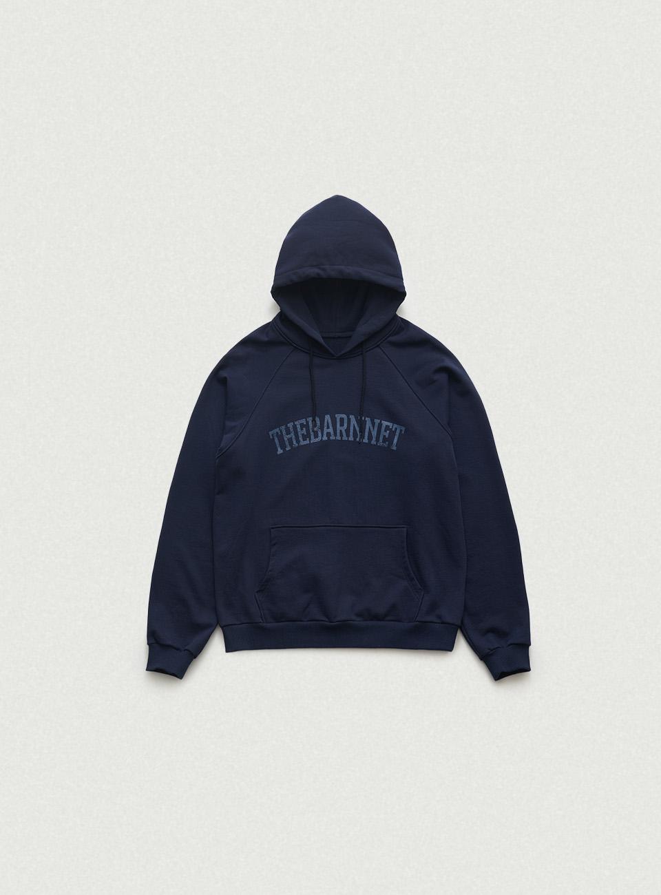 Oversized Coma Pullover Hoodie_Navy