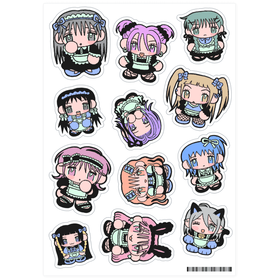 무쿠무쿠스튜디오 말랑 메이드 스티커 ㅣ 마플샵