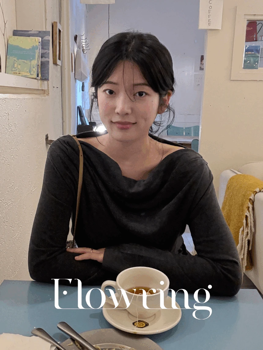 [여유핏]소프튼 드레이프티셔츠