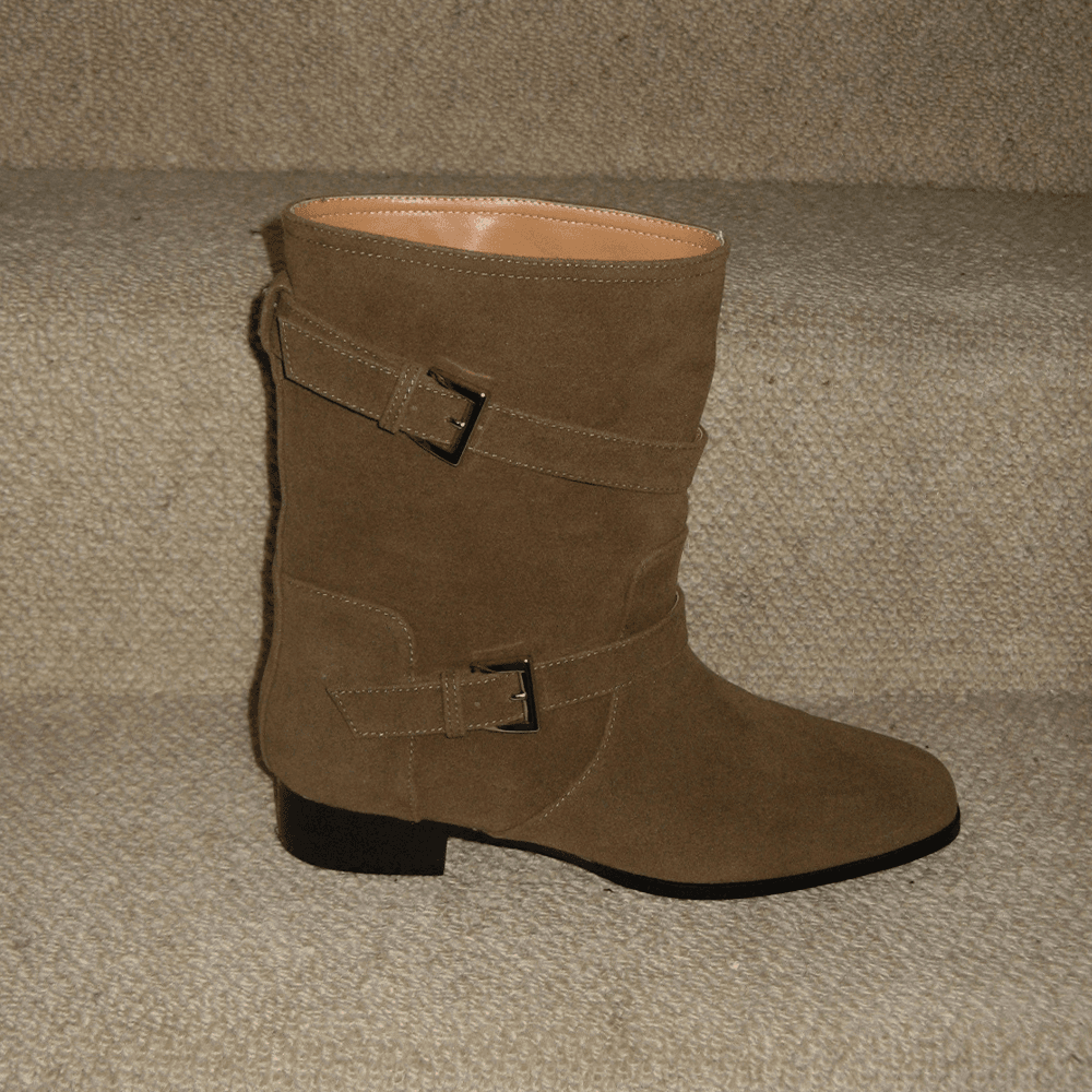 Brooklynn Buckle Boots - 3Color