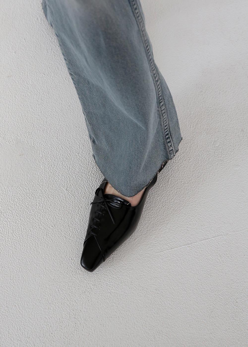 New london sling back / black